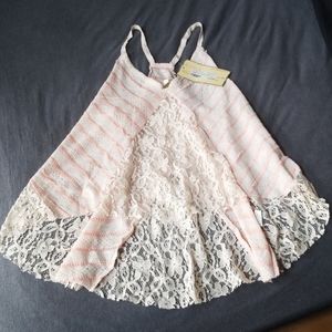 Vintage Havana lace tank top - small